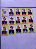 Panini WM 2026 - Japan Set. 15 Stk. Inkl. Wappen 
