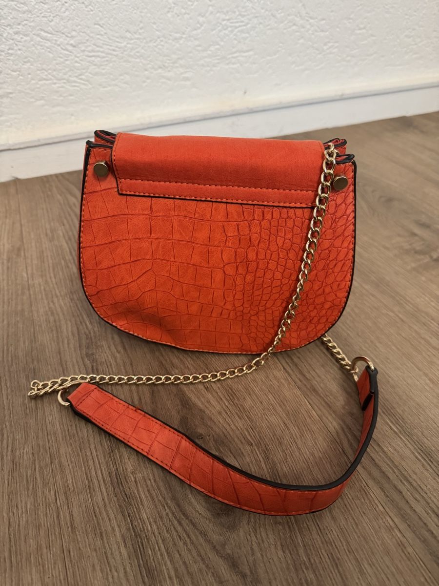 Taschen für Damen: New Look Tasche Umhängetasche orange – Gebraucht aus Fislisbach von KolibriSecondhand 2