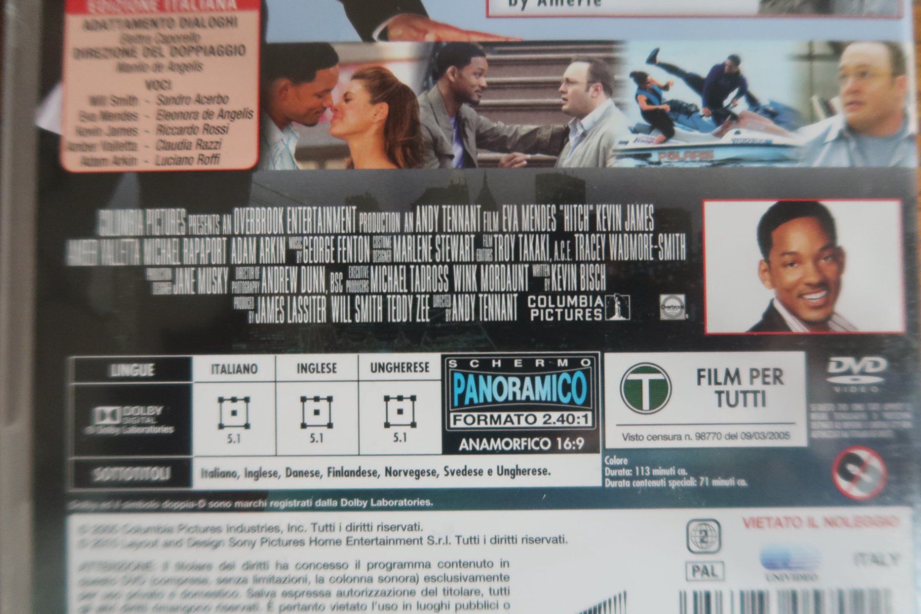 Alle DVDs: DVD       Hitch   Italiano English – Gebraucht aus Porrentruy von tupatup 3