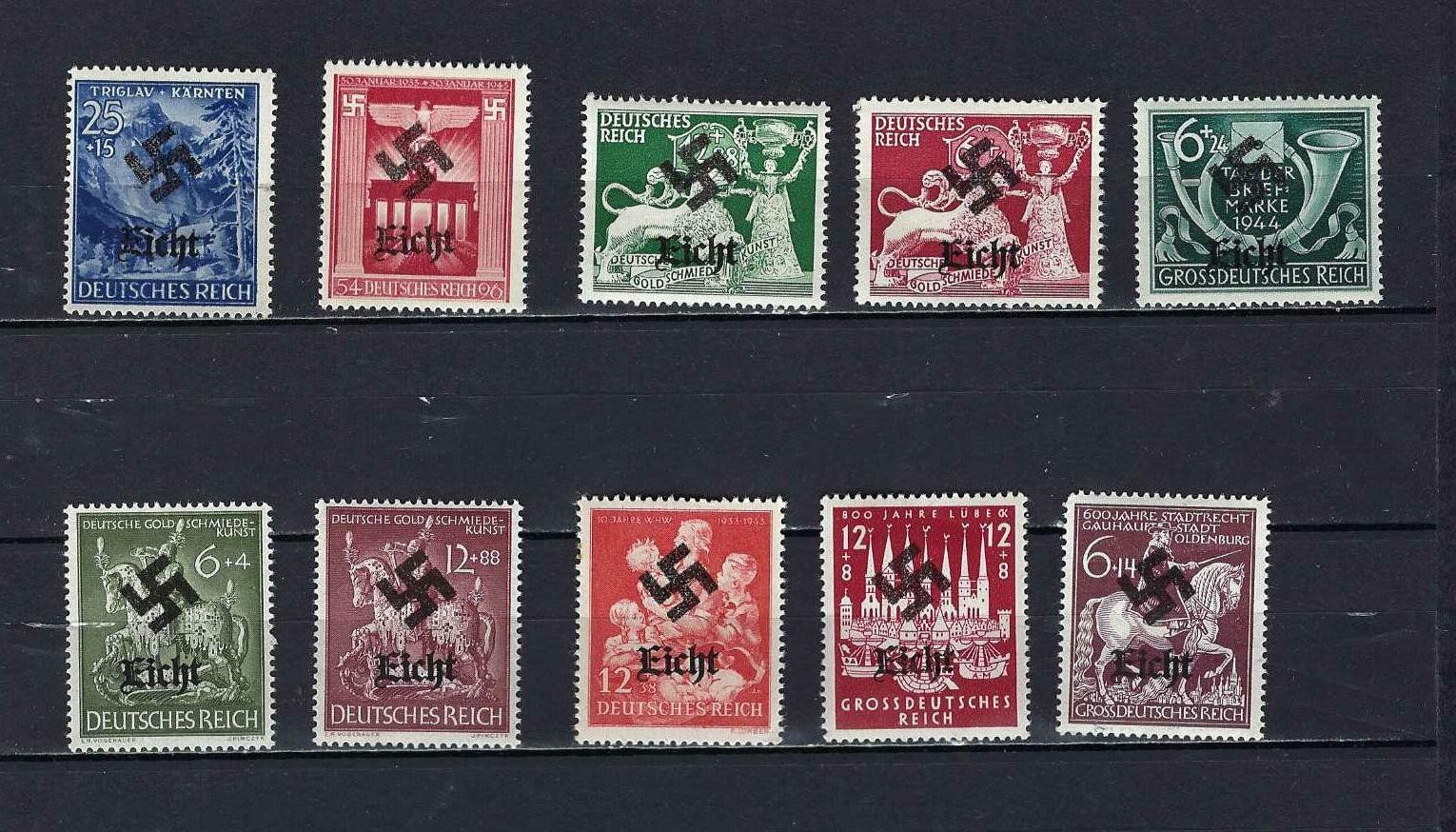 Tutti i francobolli: WKII Besetzung ** – Nuovo e nell'imballaggio originale da Altstätten SG venduto da Nandodax