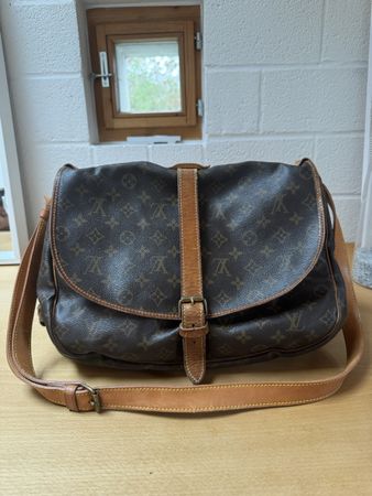 Louis Vuitton Saumur Vintage Monogram canvas Tasche
