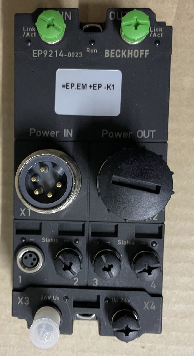 Beckhoff Componenti elettronici: Beckhoff Modul EP9214-0023 neuwertig – Nuovo e nell'imballaggio originale da Sins venduto da 3985schluckti 6
