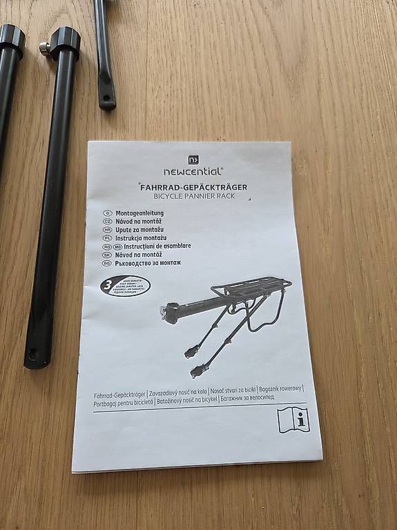 Pezzi di ricambio: Fahrrad Gepäckträger  – Usato da Jona venduto da pau_g7rc 2