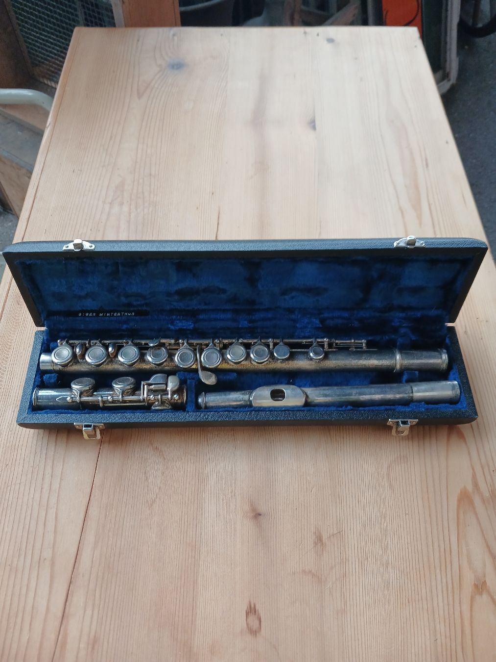 Musikinstrumente: Querflöte Hernals 925 Silber – Gebraucht aus Hagenbuch ZH von bromaer