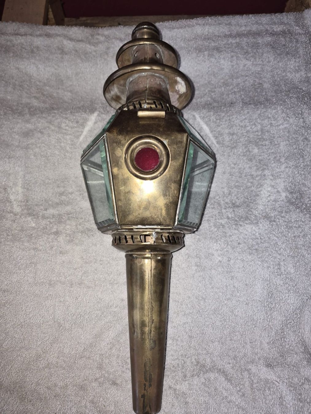 Lampes anciennes: Antike Kutschenlaterne 19. Jh – D'occasion à Brüttisellen par Stargate39 1