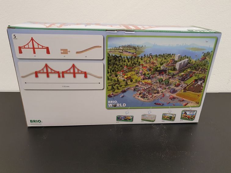 Brio Giocattoli: Neu - Brio - 33683 - Double Suspension Bridge – Nuovo e nell'imballaggio originale da Dagmersellen venduto da Jarsetz_Restposten 2
