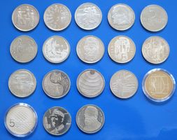 🇨🇭18 x 5 Fr. CH-Gedenkmünzen Sammlung