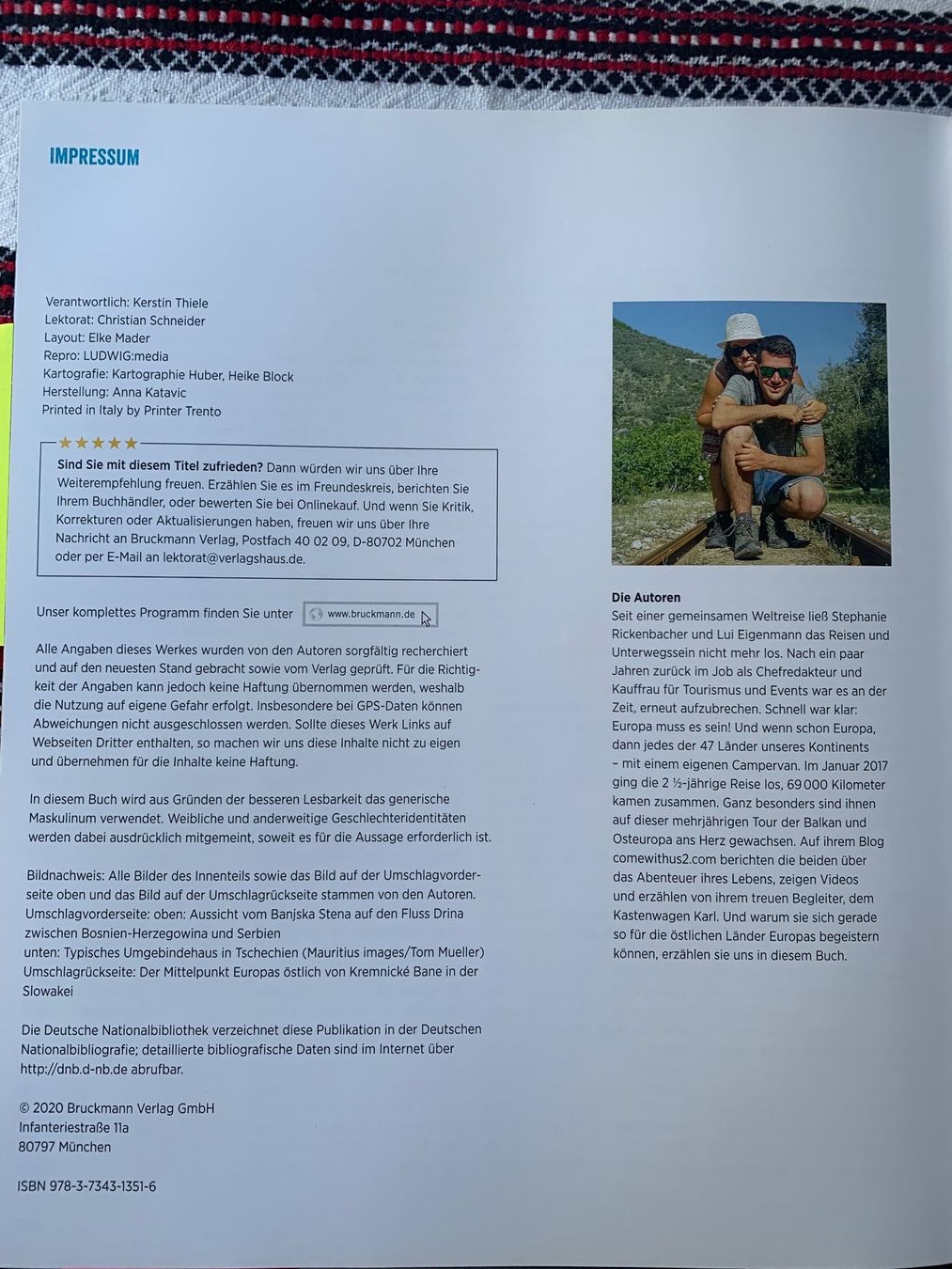 Libri: Wohnmobil-Highlights Osteuropa – Nuovo (secondo la descrizione) da Abtwil SG venduto da ray_swiss 2