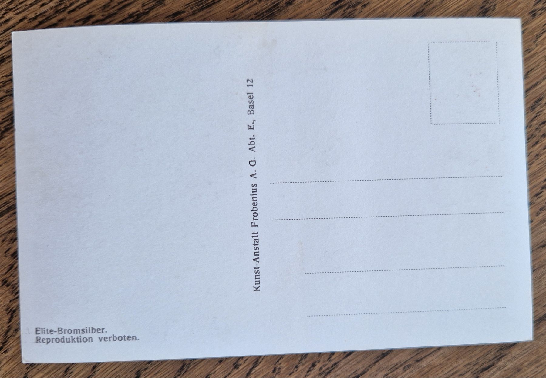 Cartoline postali: Haus Weleda AG, Arlesheim – Usato da Ebikon venduto da Donar50 1