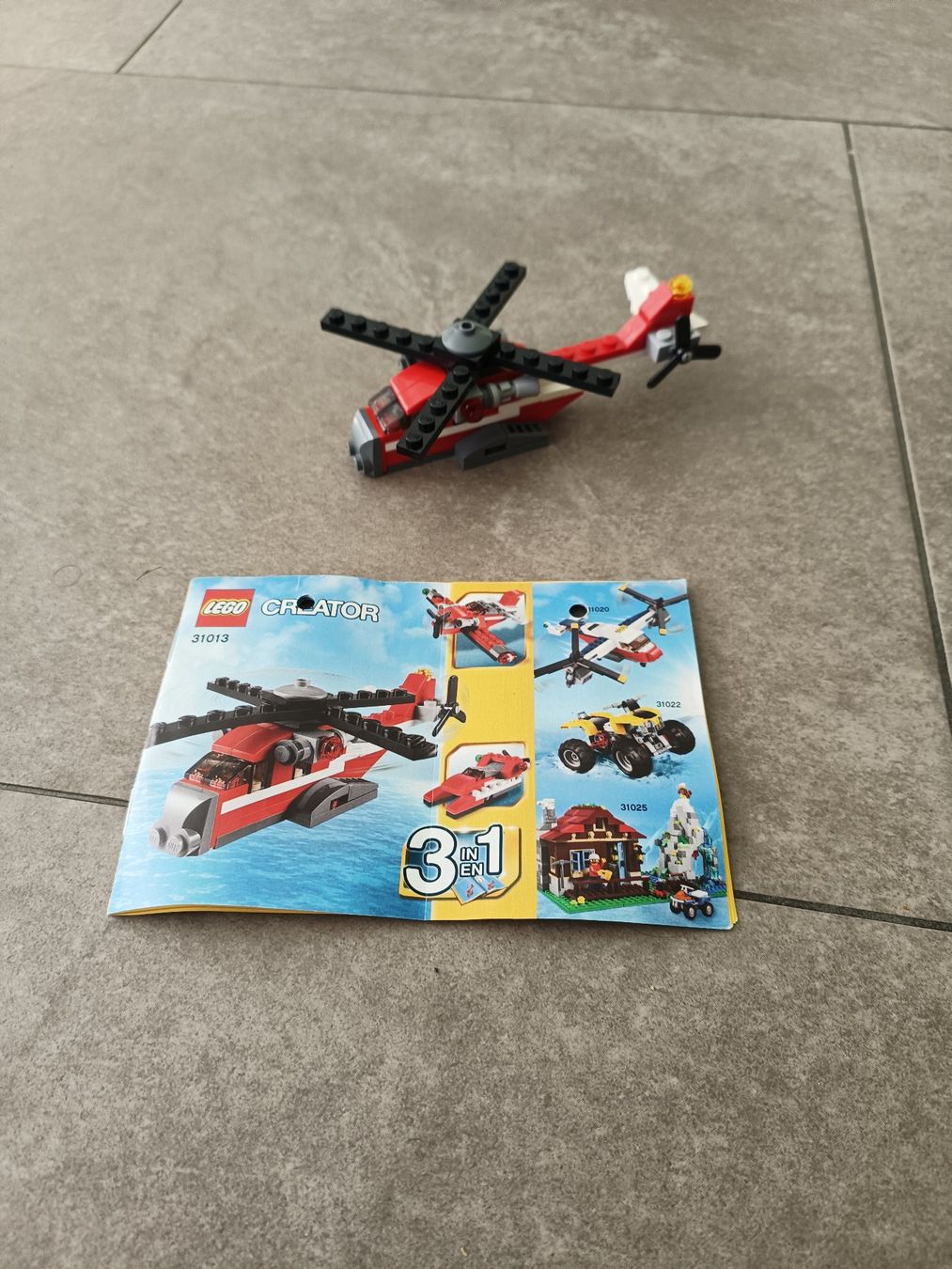 Lego Kit di costruzioni: Lego 31013 Red Thunder – Usato da Bremgarten AG venduto da Davidiusi