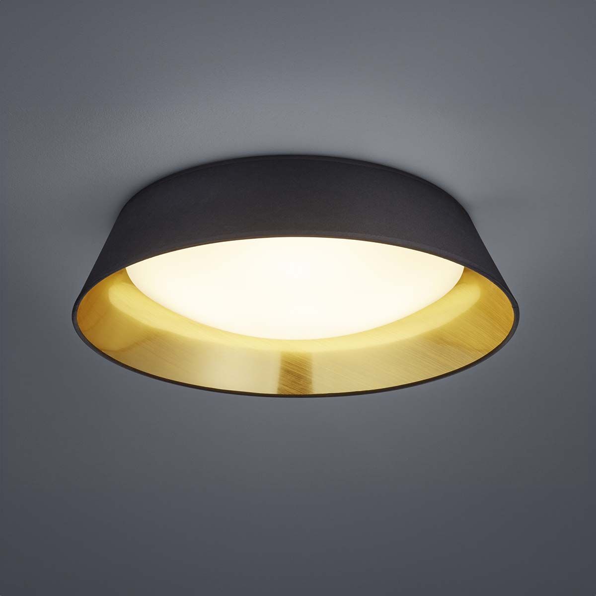 Lampadari & plafoniere: LED Deckenleuchte, Schwarz, 45 cm Ø – Nuovo (secondo la descrizione) da Kreuzlingen venduto da Smart-Light