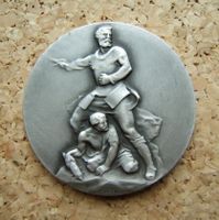 SCHÜTZENMEDAILLE BÜNDNER LUFTGEWEHR MEISTERSCHAFT 1976