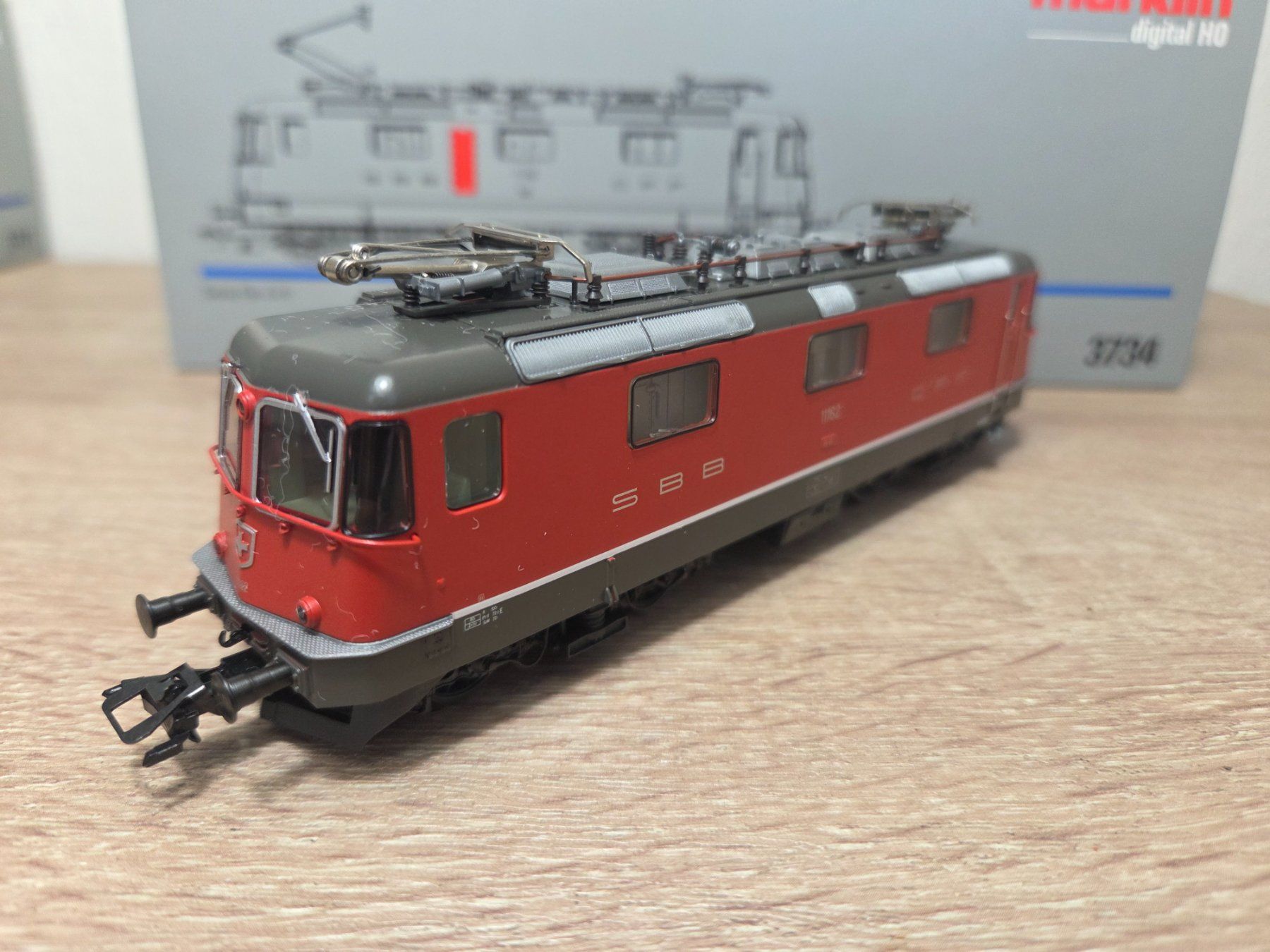Märklin Modelleisenbahnen: Märklin 3734 E-Lok Re 4/4" SBB Digital H0 – Neu und originalverpackt aus St-Aubin-Sauges von Lo_Go 2
