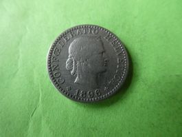 Schweiz 1896,  20 Rappen