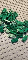 Lego 43x Platten 1x2 (3023) grün
