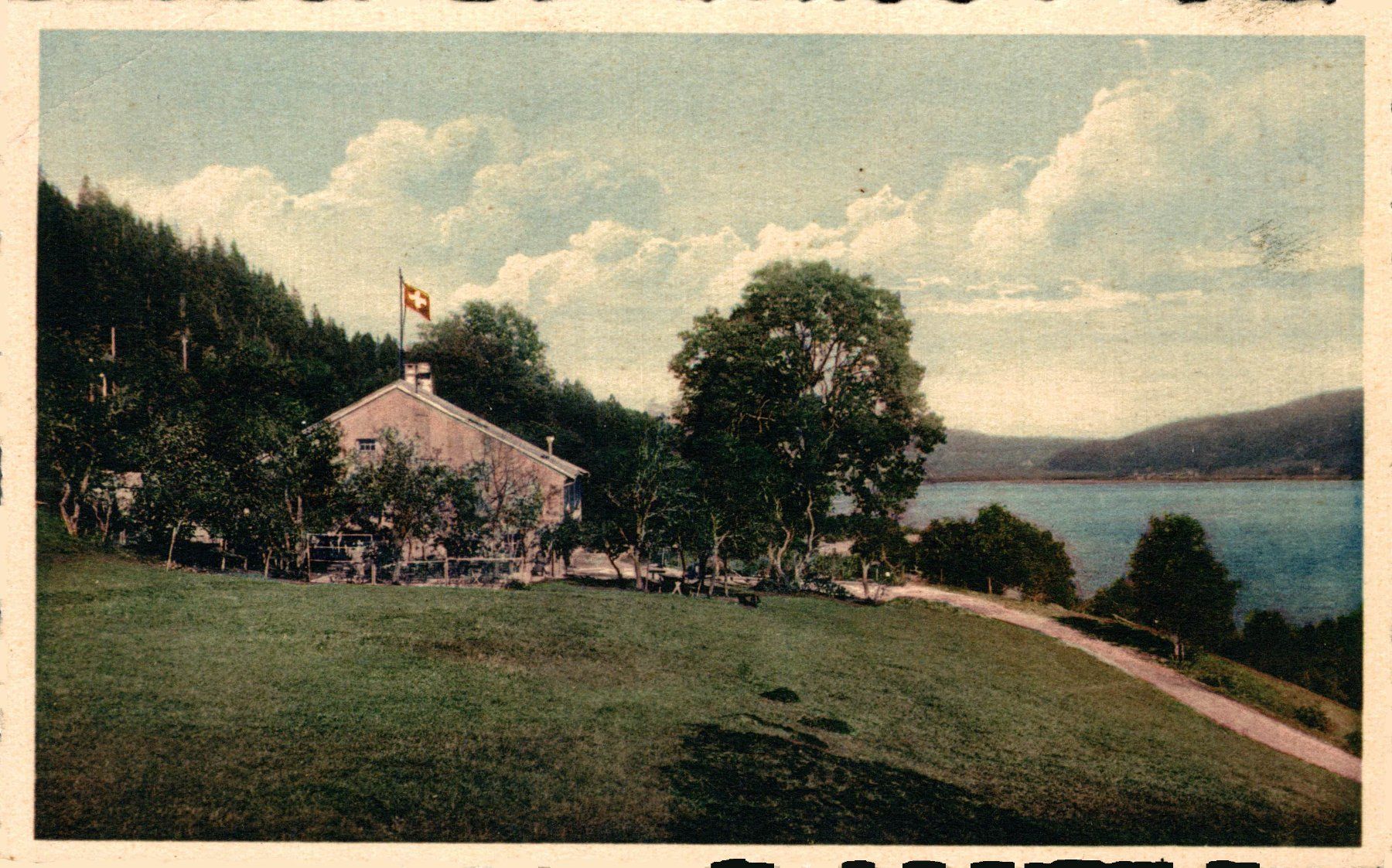 Cartoline postali: Restaurant de la Friture. Vallée de Joux – Usato da Bronschhofen venduto da Astore