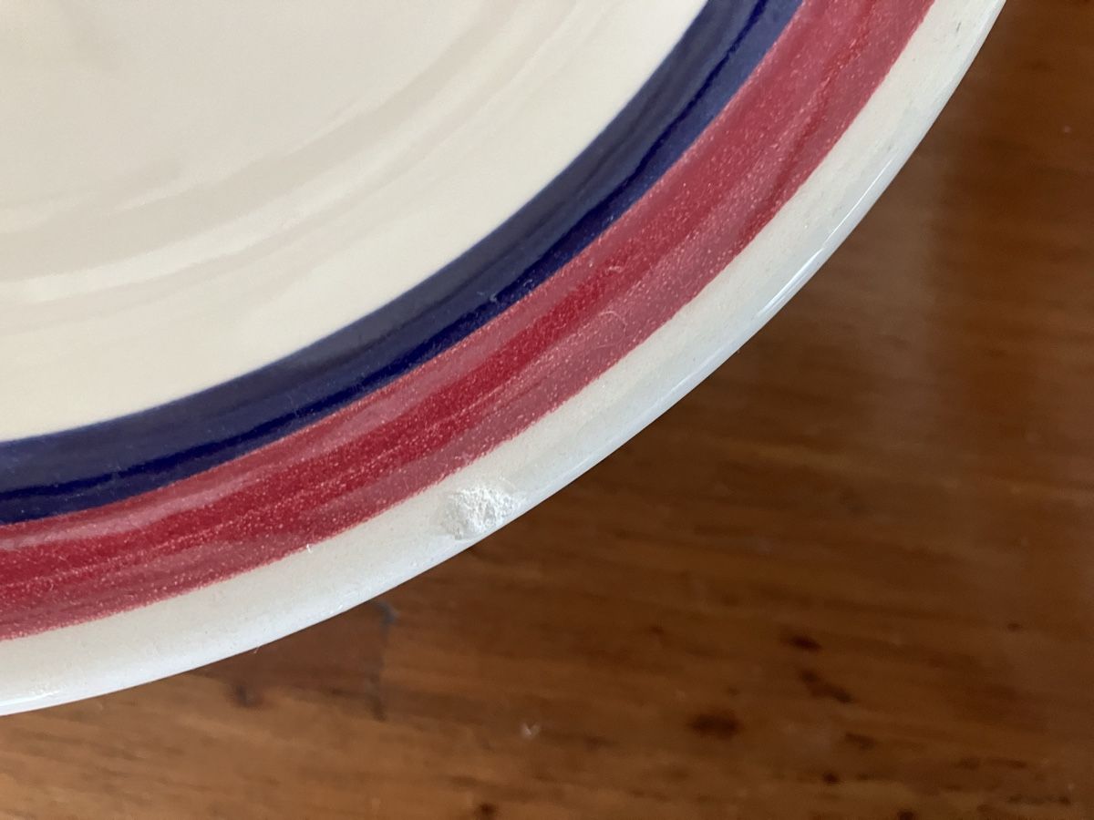 Teller: 3 tessiner Suppenteller – Gebraucht aus losone von china06 3