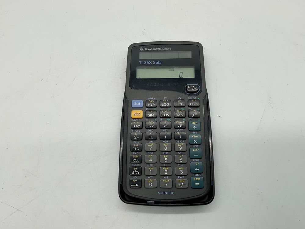 Texas Instruments TI36X Solar Taschenrechner funktioniert Kaufen auf
