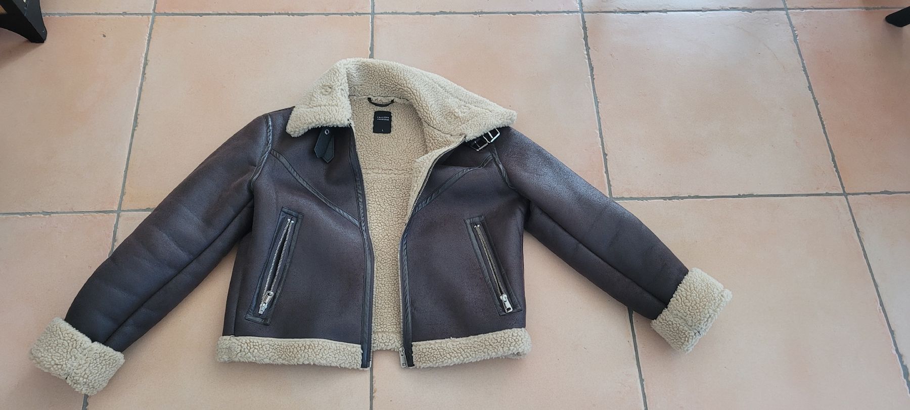 Bershka Giacche: Veste brune Berska L  – Nuovo (secondo la descrizione) da Echallens venduto da frimousse2008