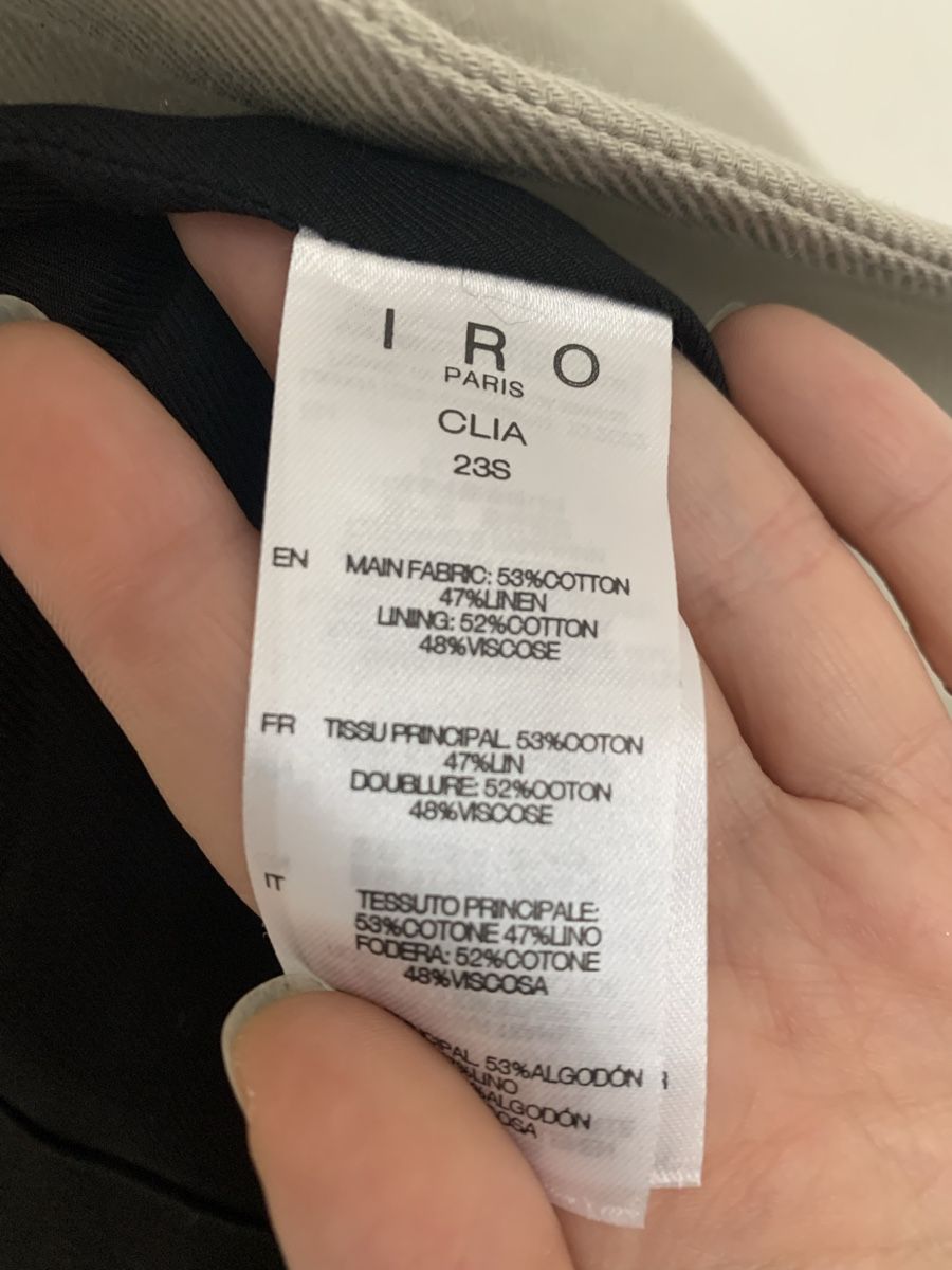 Iro Jacken: Veste blazer beige lin Iro  – Neu und originalverpackt aus Genève von rez_c6c6 7