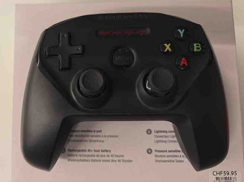 Steelseries Controller: SteelSeries Nimbus Wireless Controller für Apple Geräte – Neu (gemäss Beschreibung) aus Pfäffikon SZ von Smile6870 3