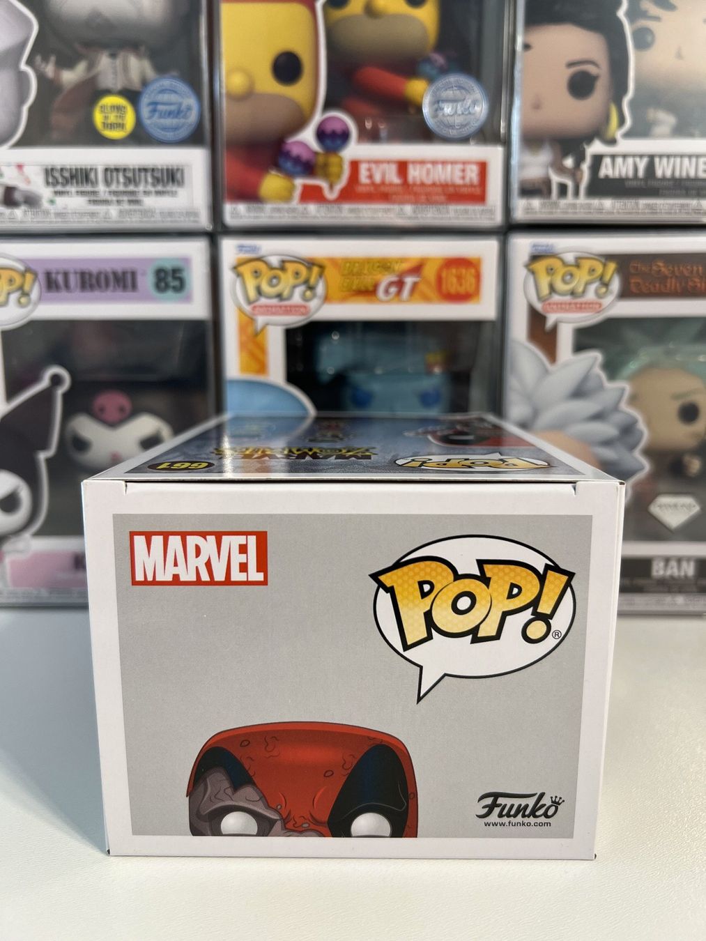 Funko Statuette: Funko POP! Marvel Zombies Zombie Deadpool – Nuovo e nell'imballaggio originale da Le Mouret venduto da perfectbijou 4
