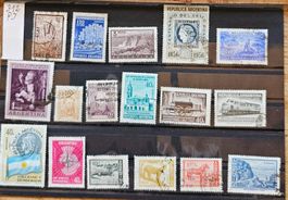 ARGENTINIEN alte Briefmarken gest.