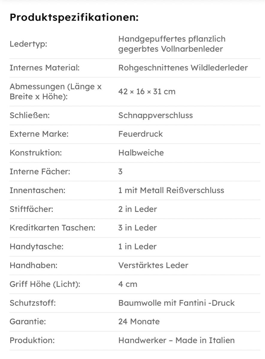 Valigie & Borse: Arzttasche aus Leder Cambridge – Nuovo e nell'imballaggio originale da Wittenbach venduto da WWW.DRILUBAGS.CH 9