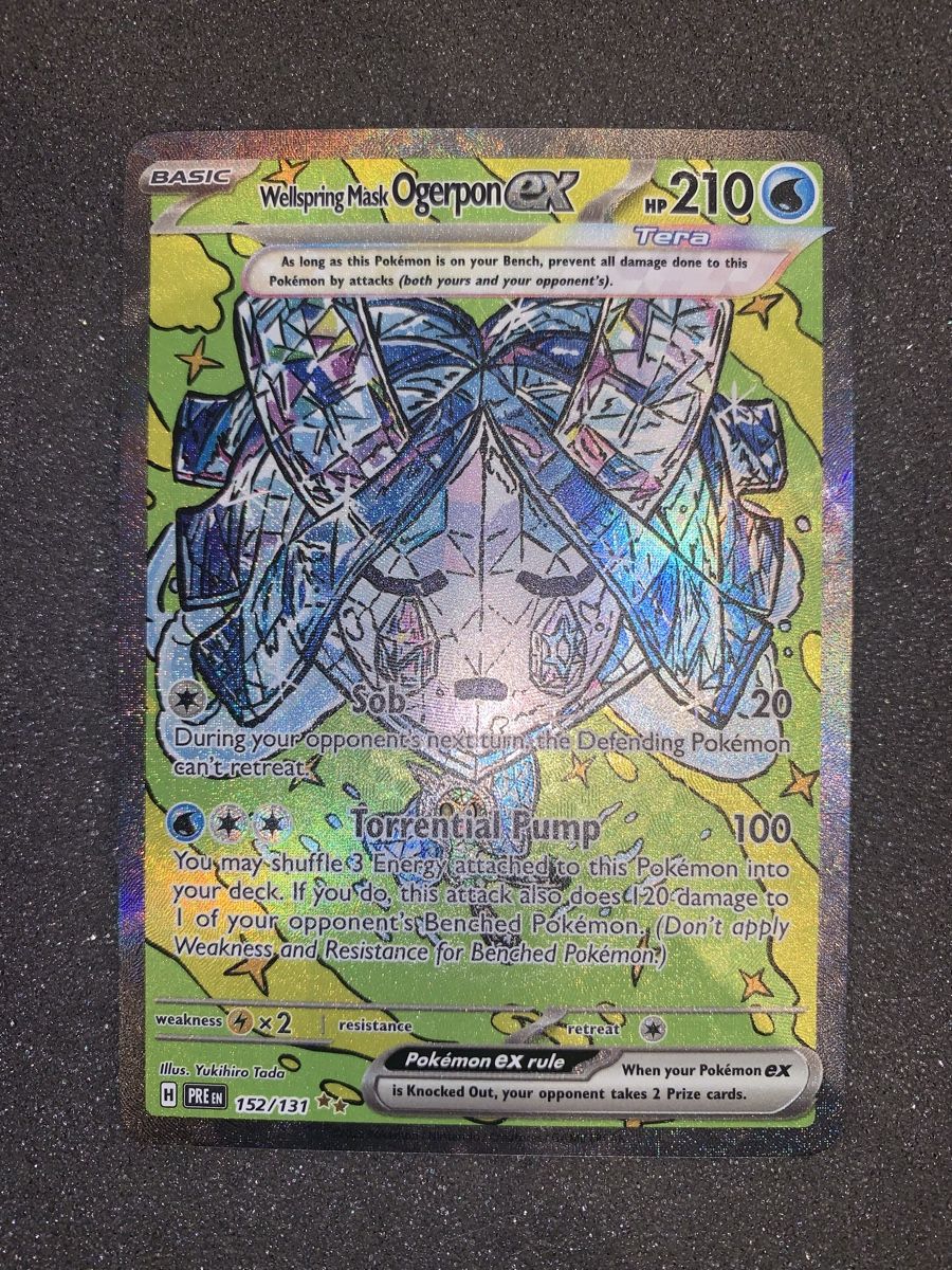 Pokémon Sammelbilder & Trading cards: Wellspring Mask Ogerpon EX 152/131  – Gebraucht aus Bironico von ars_z6lb 2