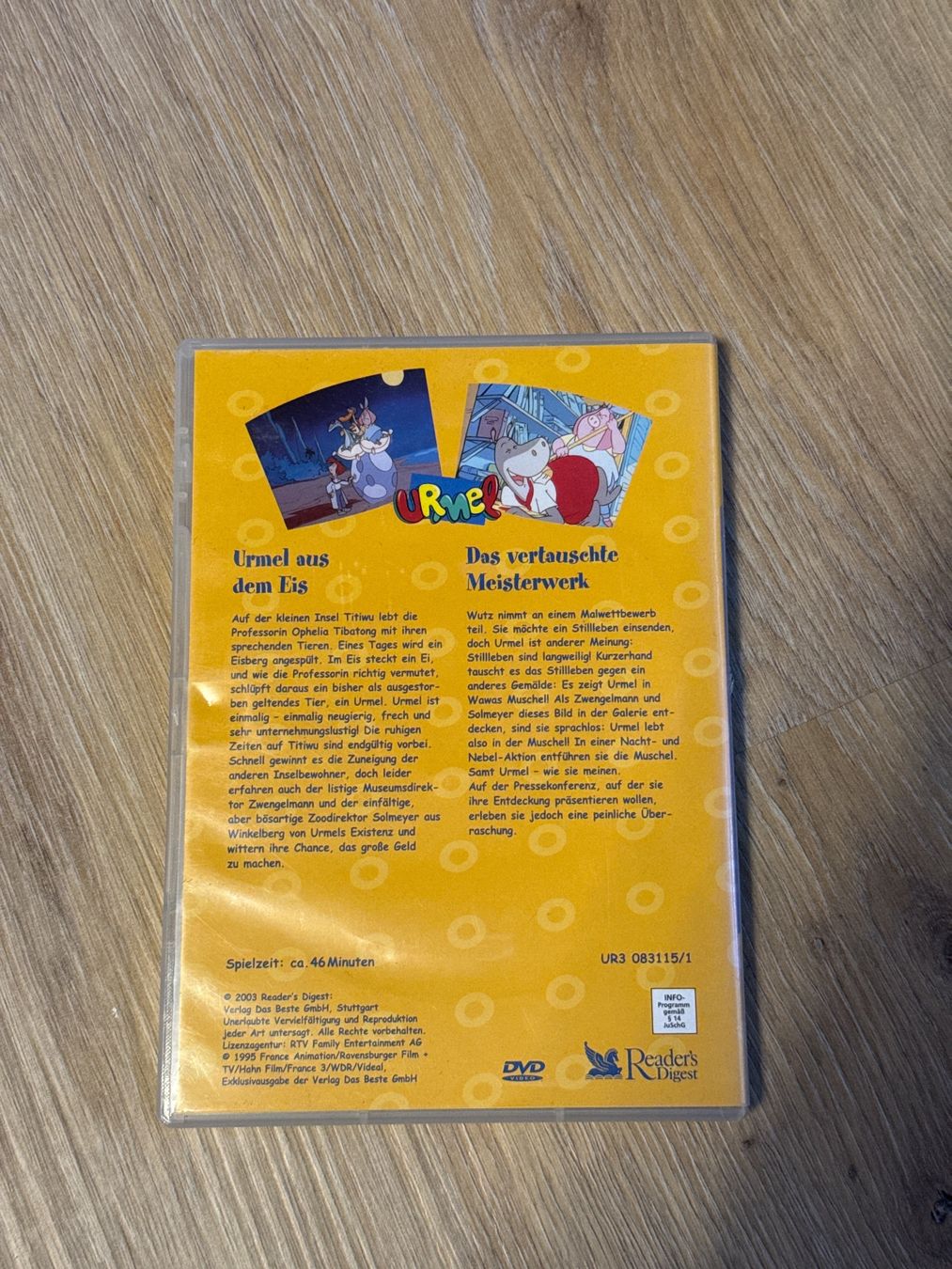 Tutti i DVDs: 2 DVDs Urmel aus dem Eis – Usato da Andelfingen venduto da Judy0007 2