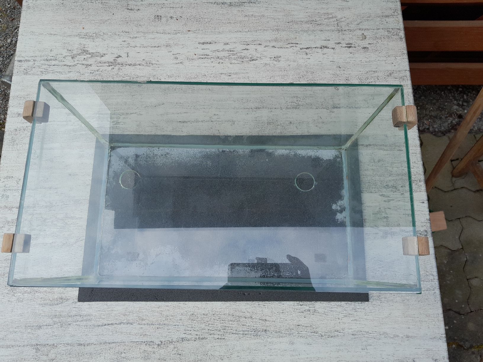 Acquari: Aquarium Glasbecken, – Usato da Hüttlingen venduto da GittaV 1
