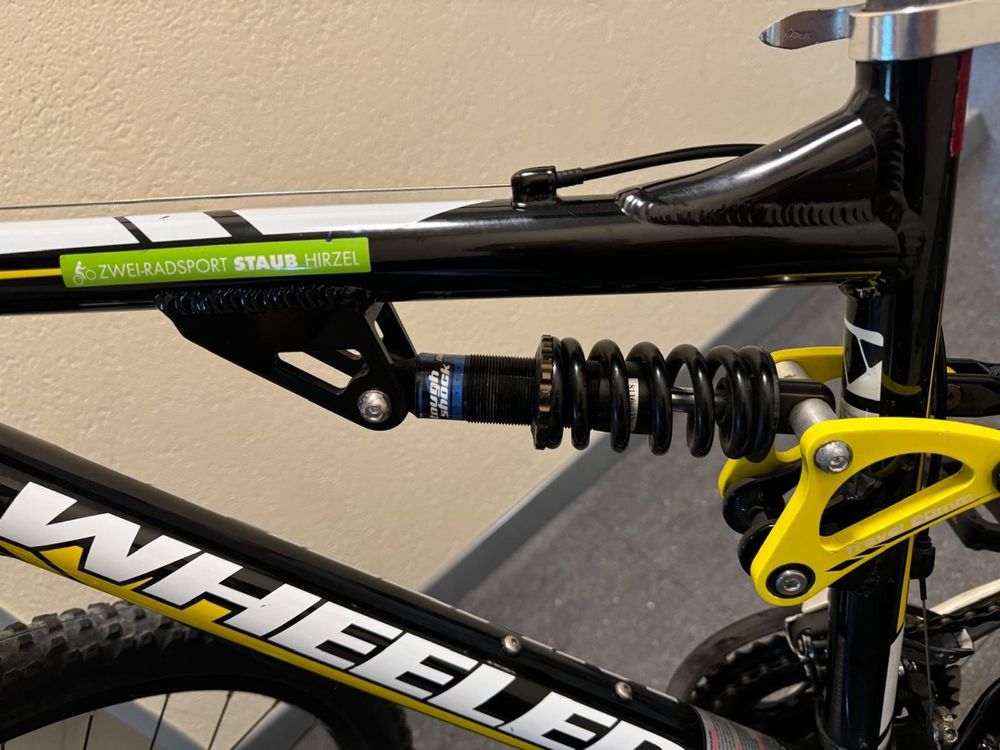 Guidon Plat Wheeler + Potence Plume Ultrax - VTT/touring - 25,4 Mm - CRMO (occasion)