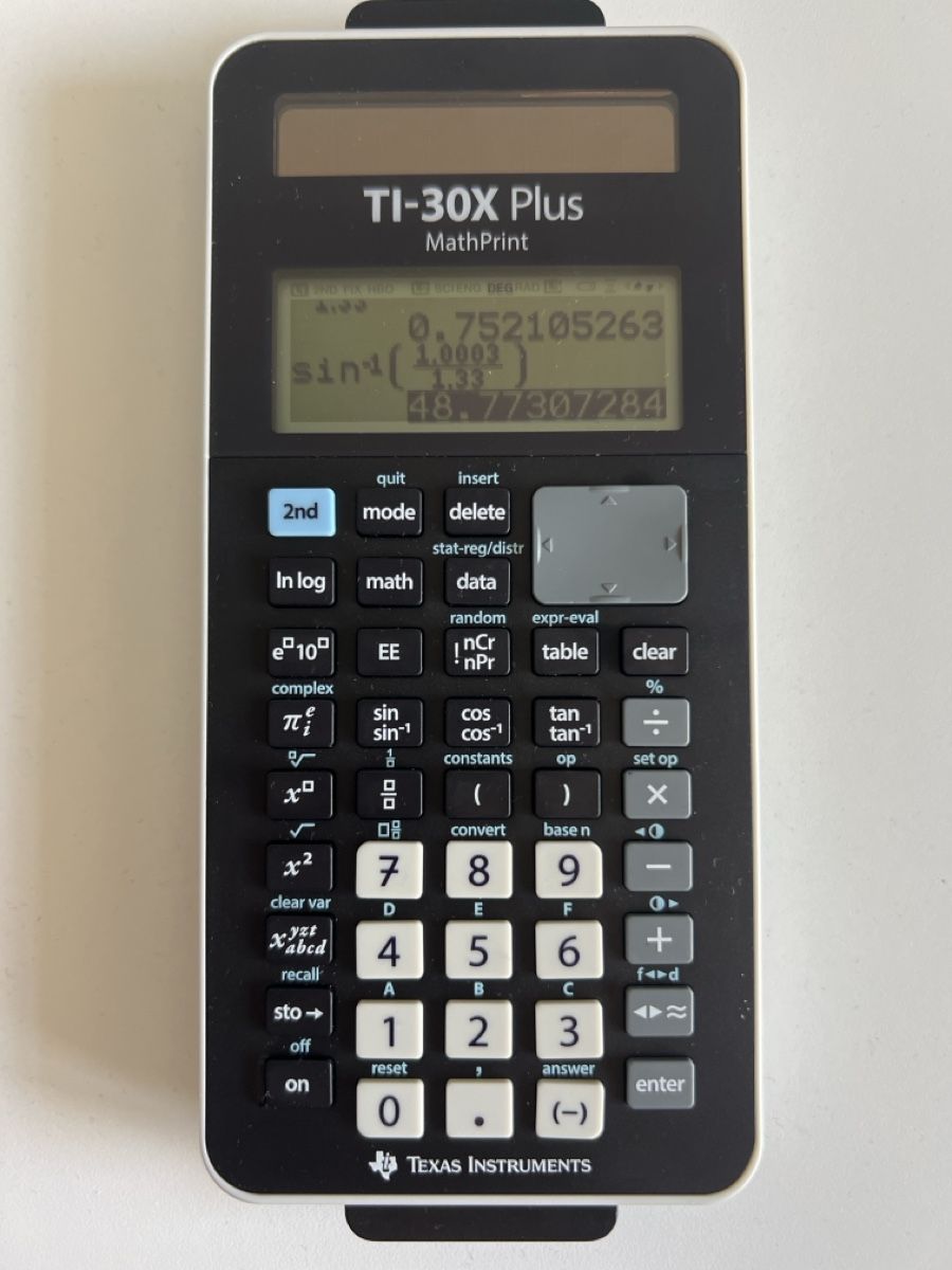 Texas Instruments Calculatrices: Taschenrechner TI-30X Plus MathPrint – D'occasion à Weisslingen par lorrue