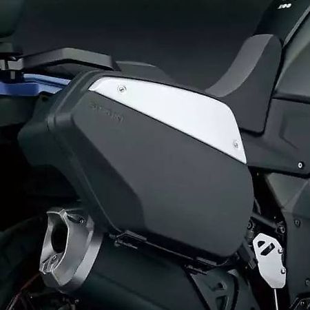 Original Suzuki Seitenkoffer-Set 55 L  neu (schwarz/silber)