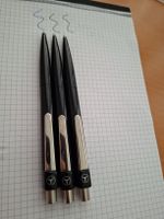 3 Stk Kugelschreiber Mercedes Benz Logo Schwarz