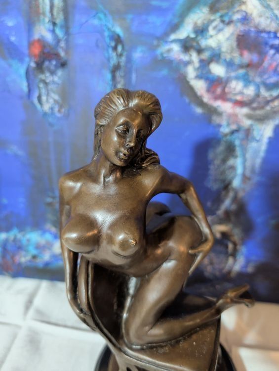 Statuette: Erotik Bronze Lady – Usato da Vilters venduto da Flohmi2020 1