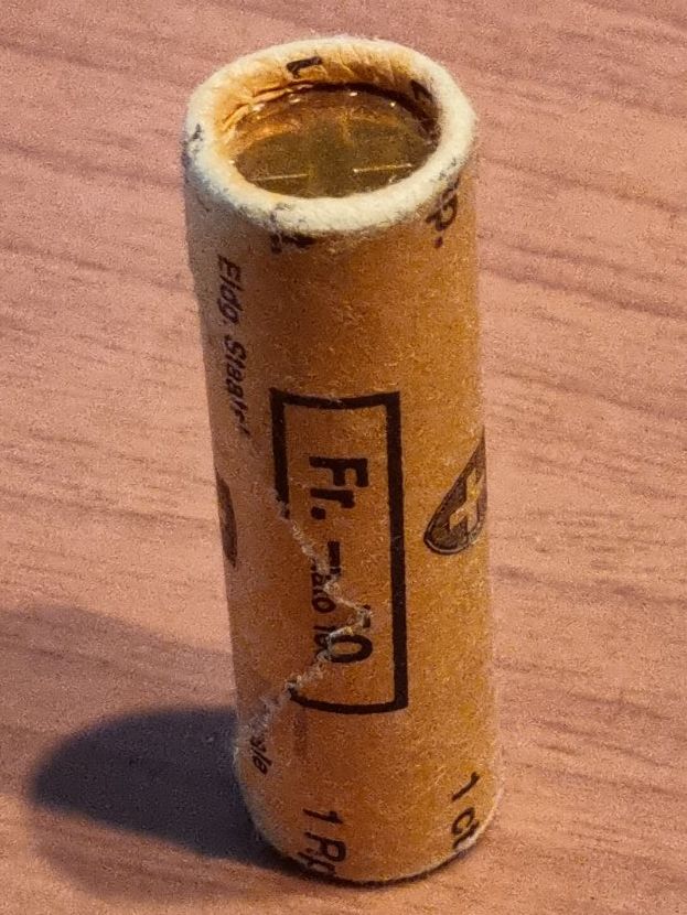 Tutti le monete: Original Rollen 1 rappen Jahre 1981 – Nuovo e nell'imballaggio originale da Bure venduto da chap981 2