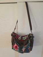 Desigual Tasche bunt Stoff Mix Top! 