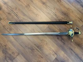 Schottische Deko Säbel Basket-Hilted Broadsword 102cm NEU