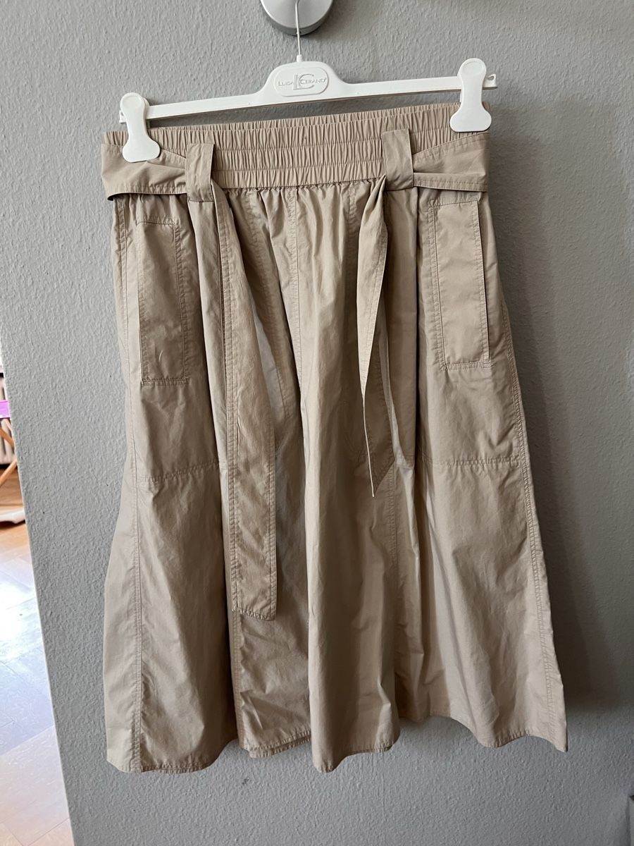 Marc Cain Gonne: Jupe Marc Cain, Gr. 40, beige Baumwolle – Usato da Solothurn venduto da Brini06