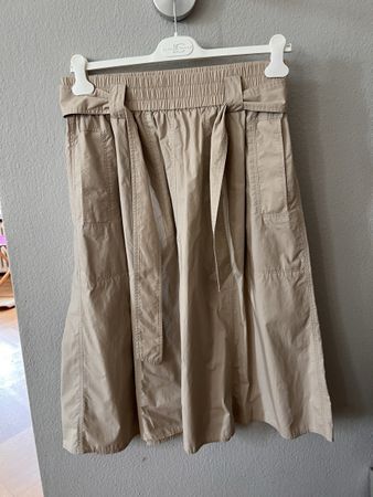 Jupe Marc Cain, Gr. 40, beige Baumwolle