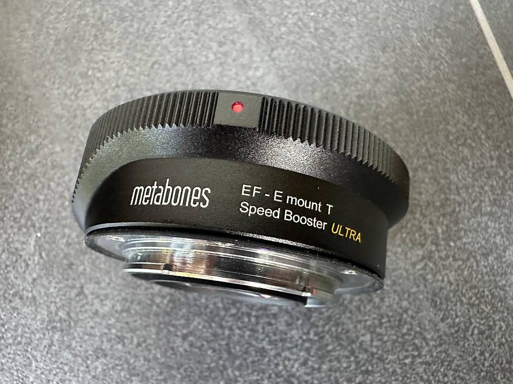 Metabones Adattatori foto: Metabones Speed Booster Ultra - EF-E Mount – Usato da Wollerau venduto da sekkeishi 3