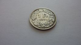 Uralter Einfränkler 1861, sehr schön