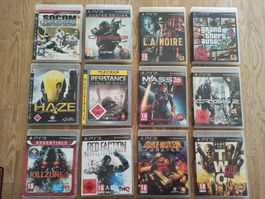 Sammlung Mega-Paket – 12er Set Action & Shooter TOP PS3