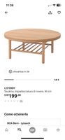 Listerby Ikea Couchtisch 90cm