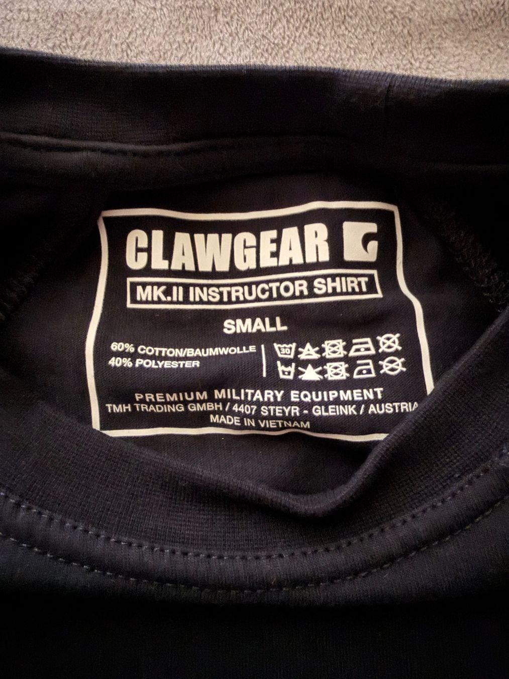 T-Shirts: Clawgear MK.II Instructor Shirt Grösse S Navy Blue – Gebraucht aus Amriswil von Trivet 1