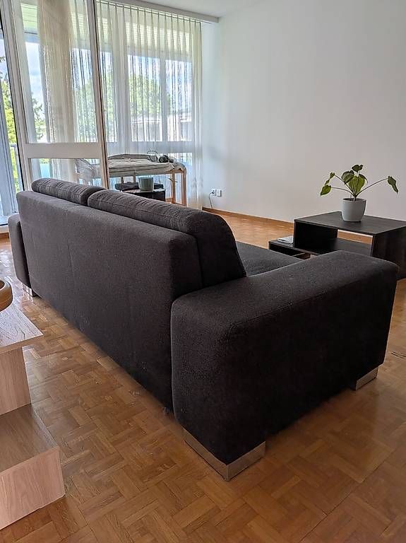 Sofas: Dark gray sofa-bed – D'occasion à Otelfingen par iammatthi 2