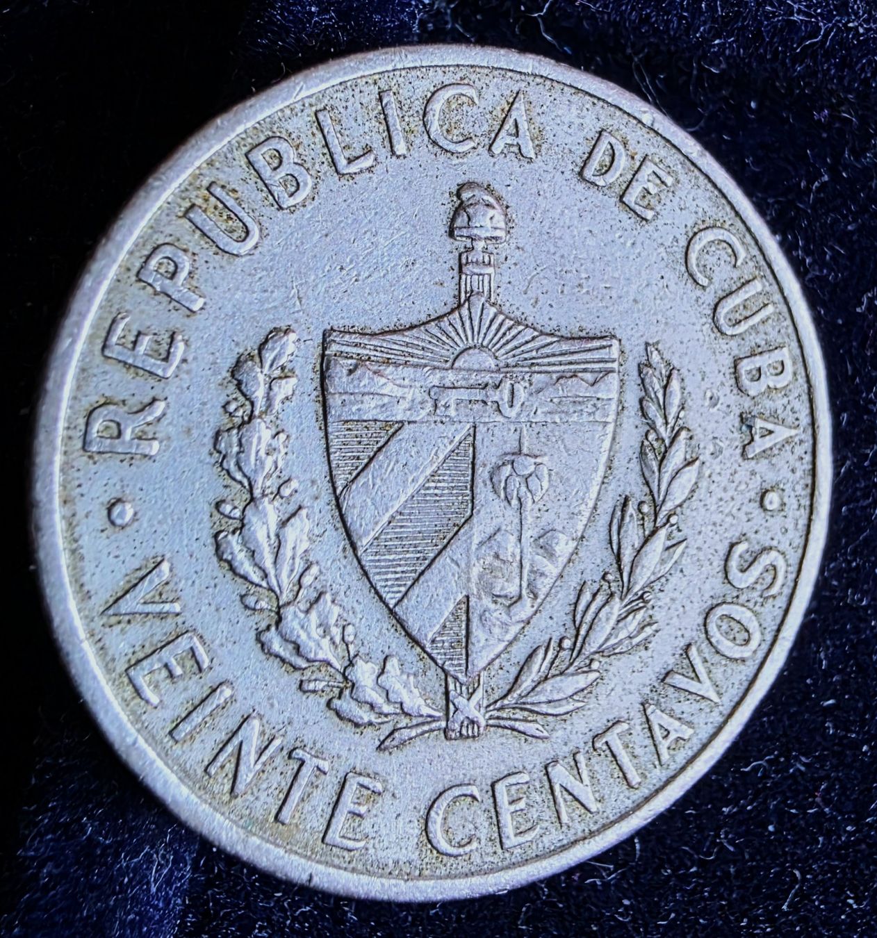 Tutti le monete: KUBA 20 CENTAVOS 1962 – Usato da winterthur venduto da CoinPassion 1