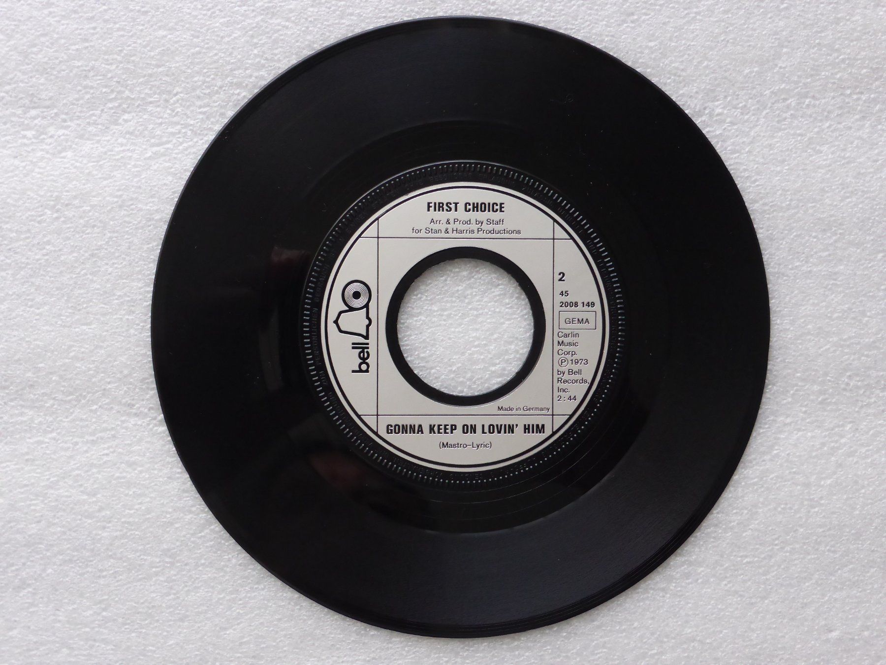Dischi in vinile: Vinyl Single   FIRST CHOICE – Usato da Küssnacht am Rigi venduto da Mondkinder 2
