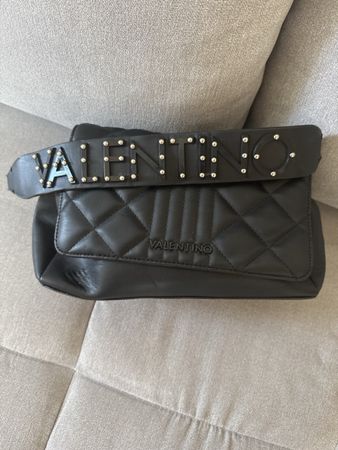Elegante Valentino Handtasche, neuwertig, schwarz, Top! (52)